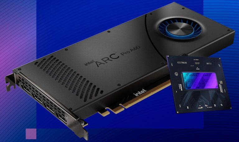Intel wprowadzi profesjonalną kartę graficzną z 24 GB VRAM w 2025 roku!