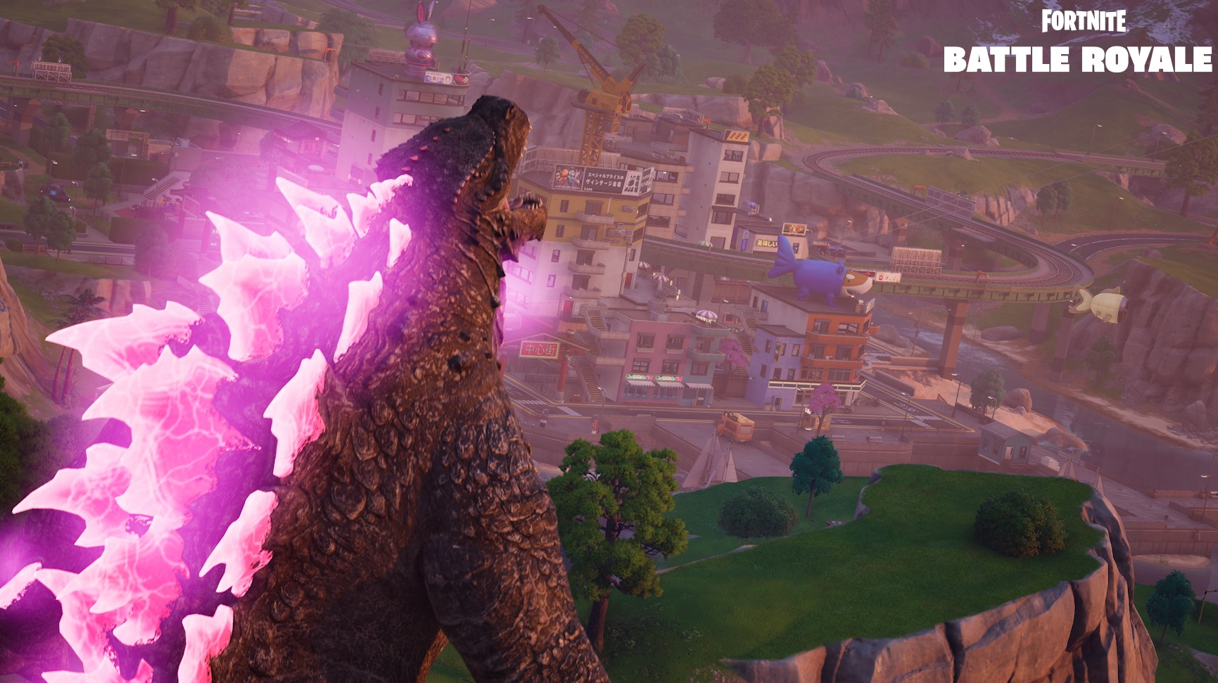fortnite godzilla zmiana spawn