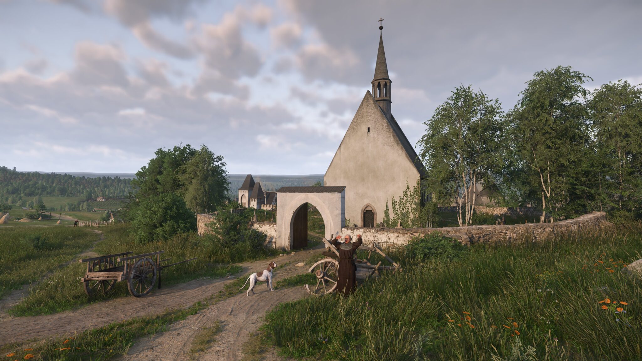 Kingdom Come Deliverance 2 gracz rozdaje klucze