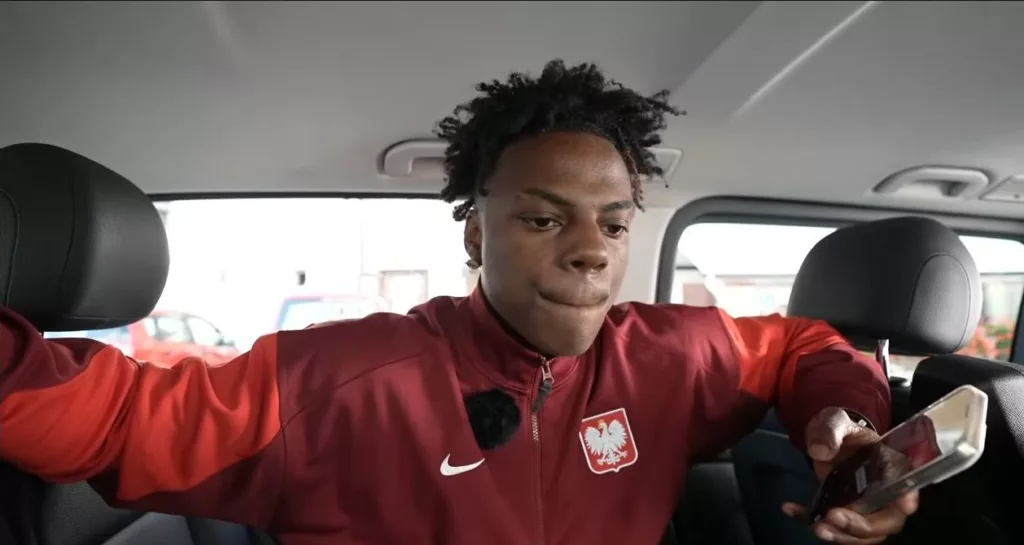 ishowspeed polska mocny gaz prezent