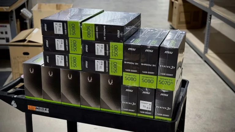 GeForce RTX 5080: nadchodzi aktualizacja poprawiająca wydajność?