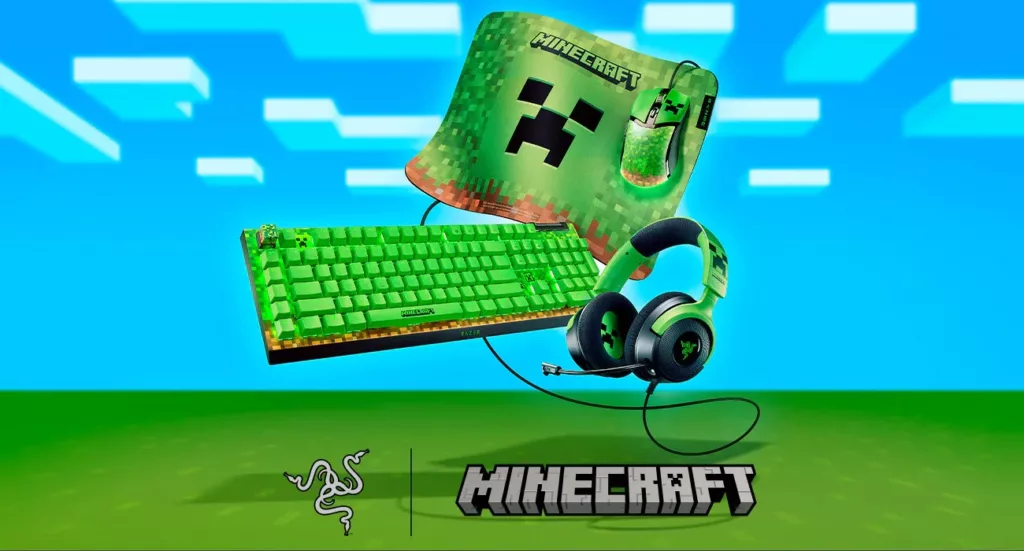 razer minecraft sprzęt gamingowy