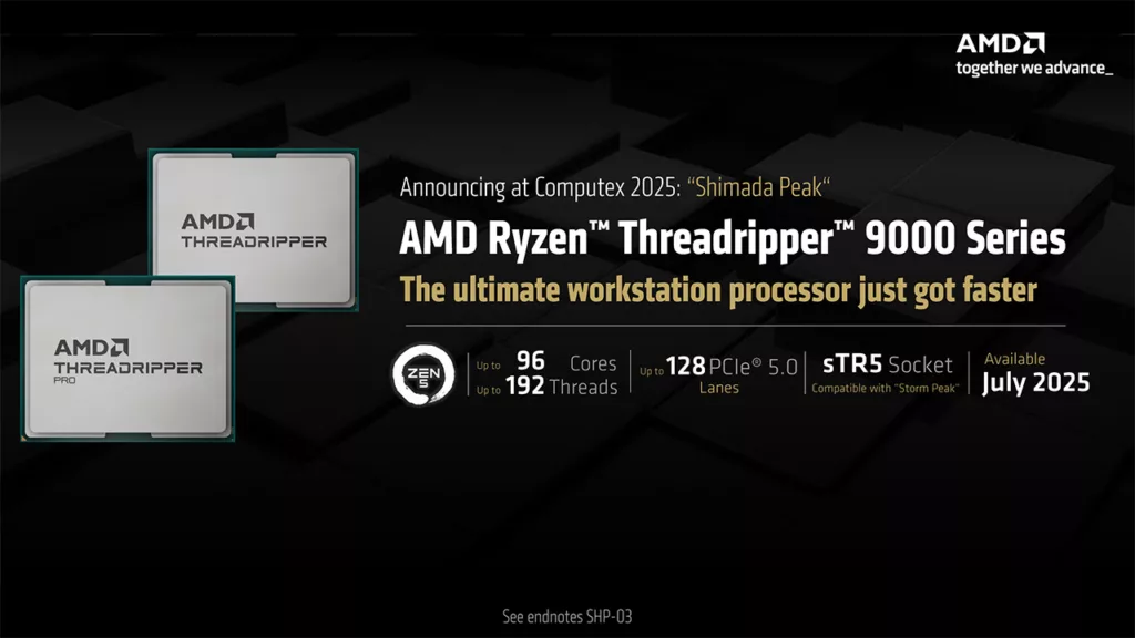 Ryzen Threadripper 9000