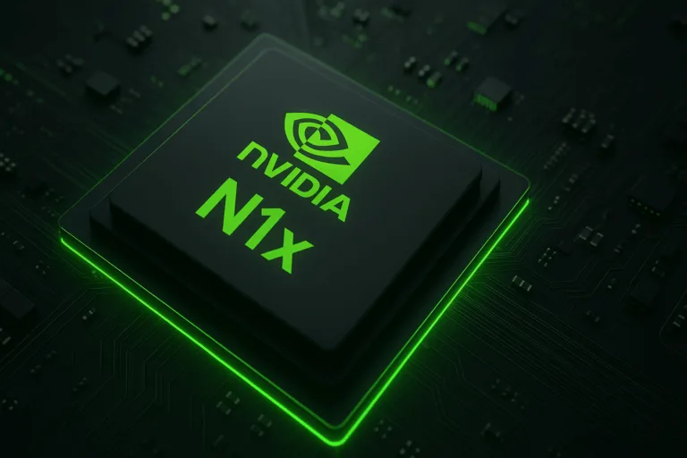 Procesor NVIDIA N1x zaskakuje specyfikacją w przecieku