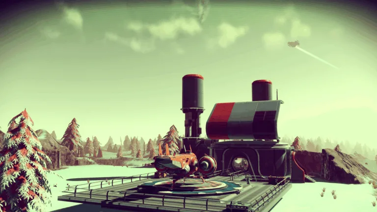 Gracz No Man’s Sky zbudował miasto łamiące zasady gry