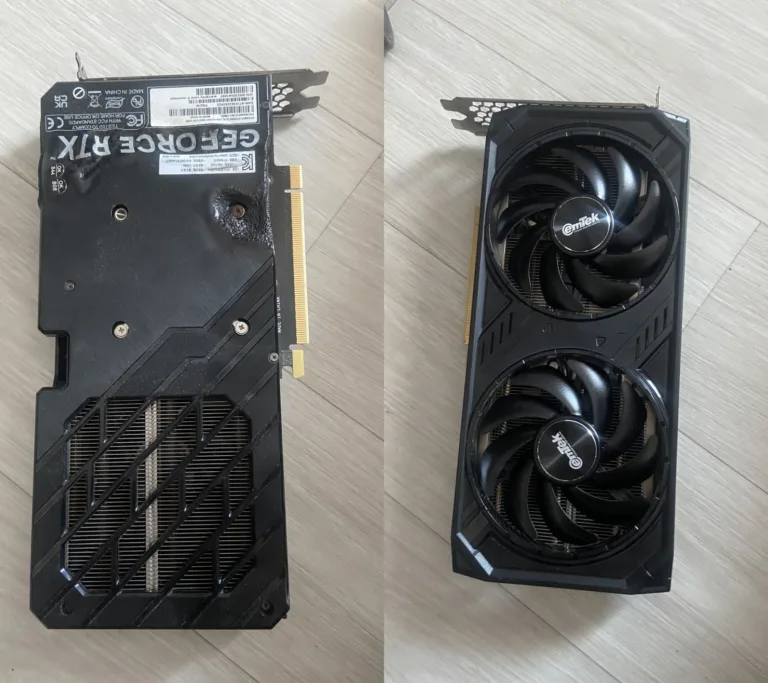 Nietypowy przypadek spalenia karty GeForce RTX 4060Ti