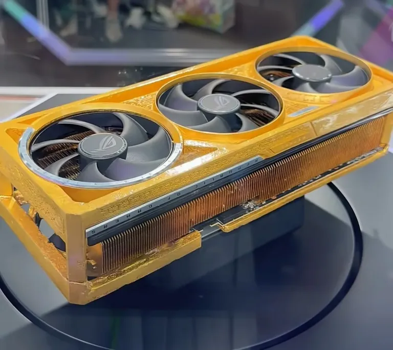 Zbudował GeForce RTX 5090D ze złota. Najdroższa karta graficzna świata