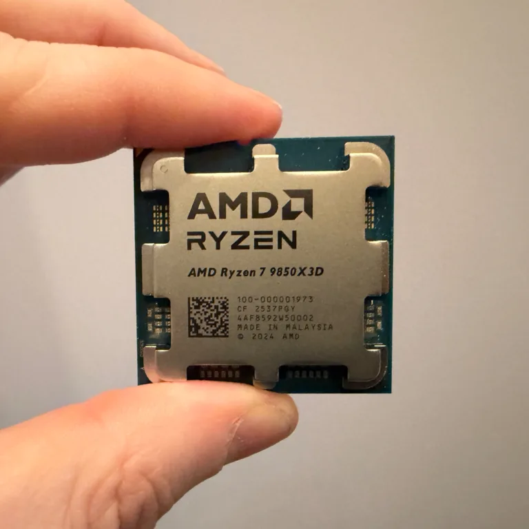 Ryzen 7 9850X3D wyprzedza 9800X3D. AMD pokazuje nowego króla wydajności w grach