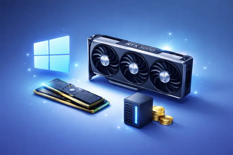 Steam zaskakuje, Windows 10 odbija, a RTX 5070 wystrzeliwuje w statystykach