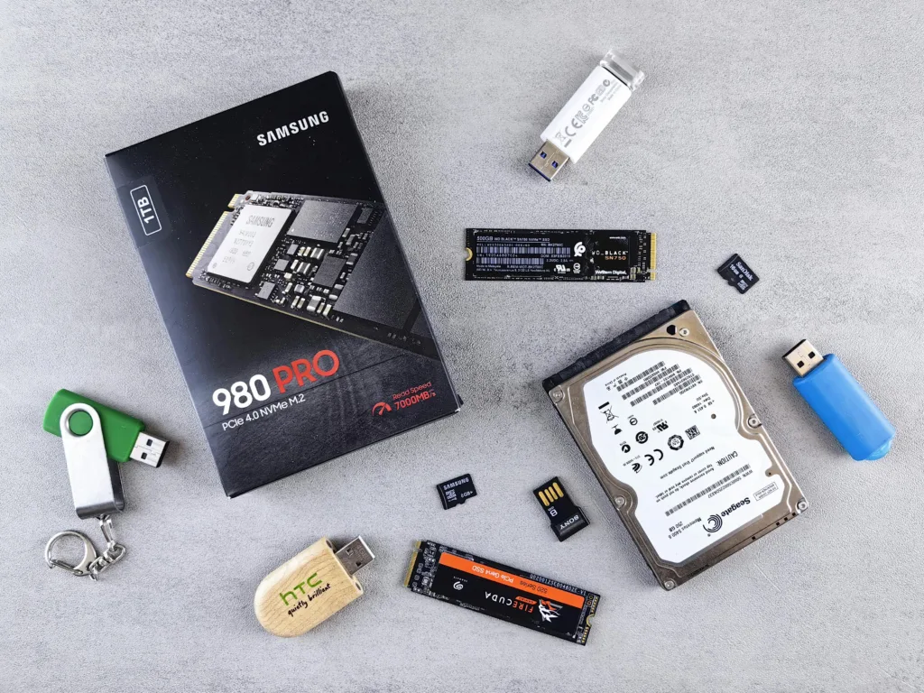 SSD Samsung Kingston
