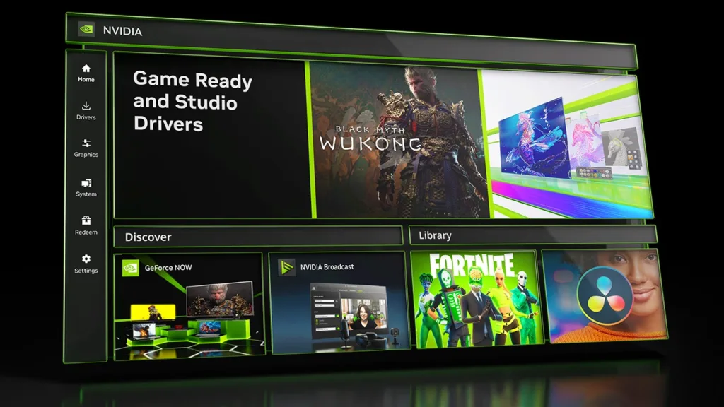 Panel sterowania NVIDIA